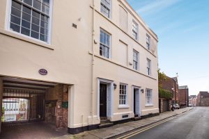 A Georgian townhouse for sale in Chester