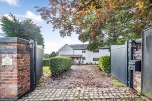 Period cottage front gates 