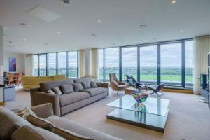 Ralph reviews a city centre penthouse in chester living room view 