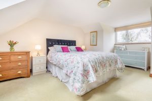 ground floor bedroom in a bungalow for sale with Chester estate agency Rickitt Partnership