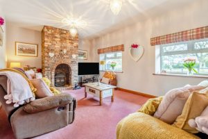 sitting room in a bungalow for sale with Rickitt Partnership estate agent