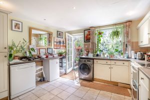 the kitchen at a period house for sale in Chester