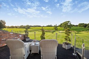 bedroom terrace at a house for sale with Rickitt Partnership estate agency