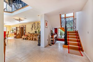 hallway in a contemporary house for sale in Farndon