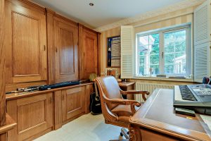 fitted study in a house for sale with Rickitt Partnership estate agency
