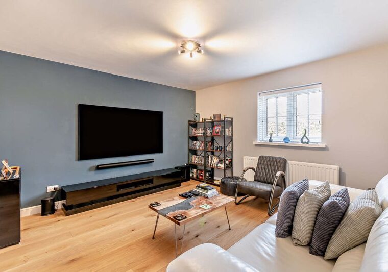 sitting room in a barn conversion for sale near Holt